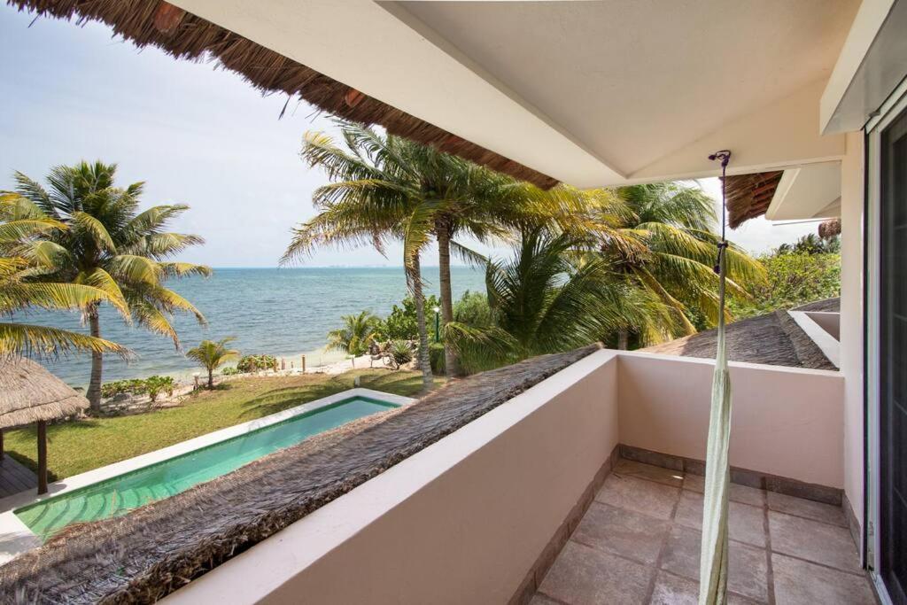 El Meco Beachfront & Private Pool Villa By Casa Paraiso Cancun Bagian luar foto